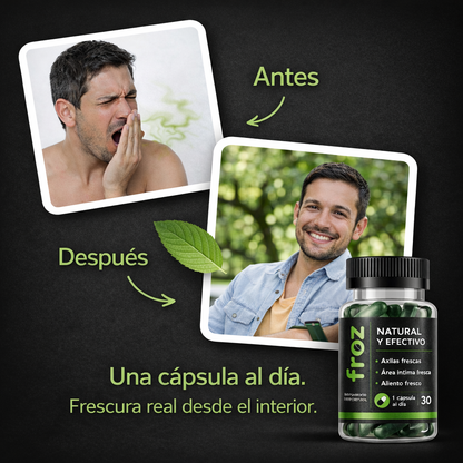 Froz | Neutraliza el olor corporal desde el interior